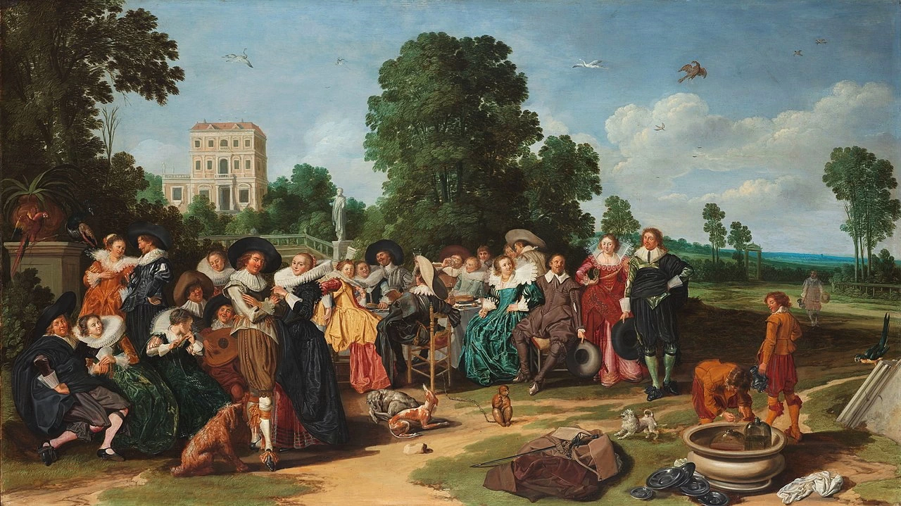 La festa all'aperto - Rijksmuseum, Amsterdam